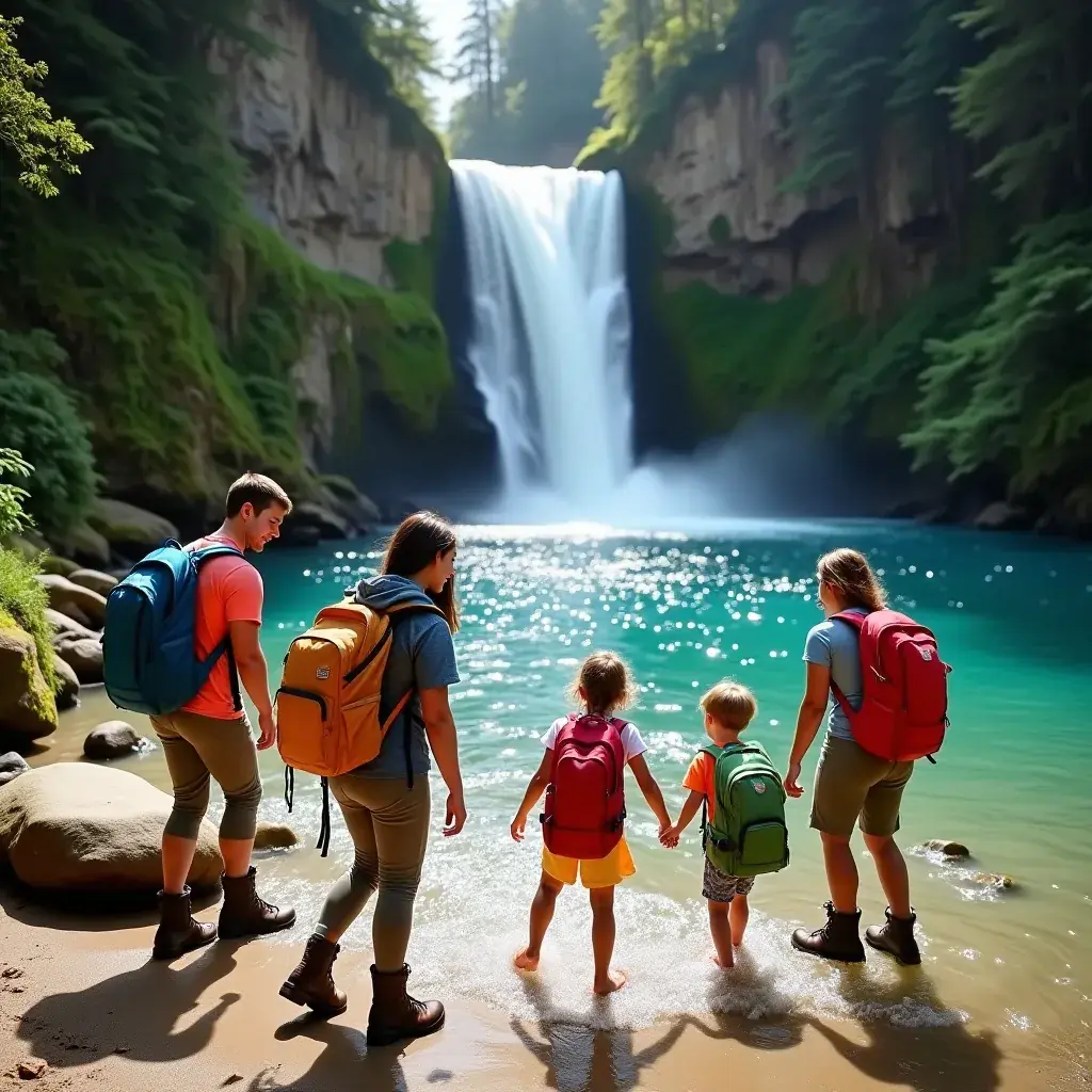 Зеленые холмы, переходящие в крутые скалы у самого океана